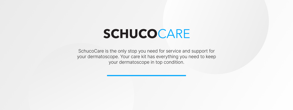 Only stop you need for service and support for your dermatoscope. 