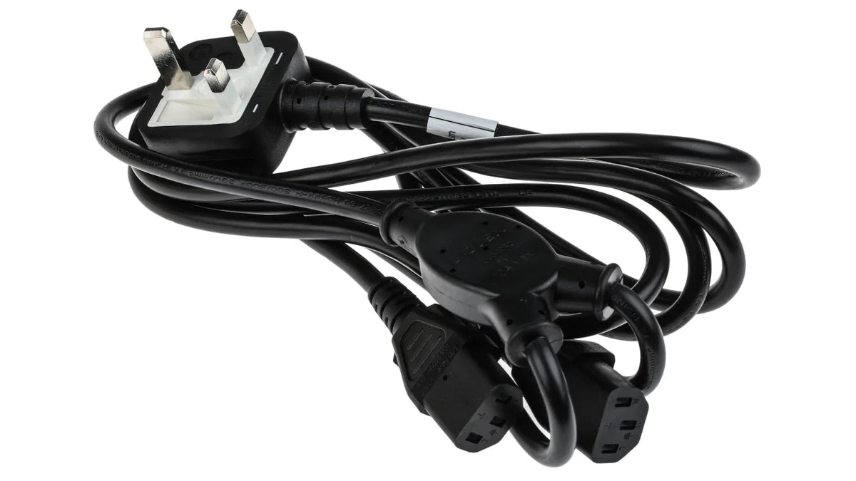 Full view of hospital grade power cable