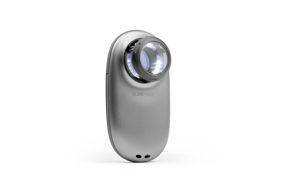 DermLite DL200 Hybrid Dermoscopy device.