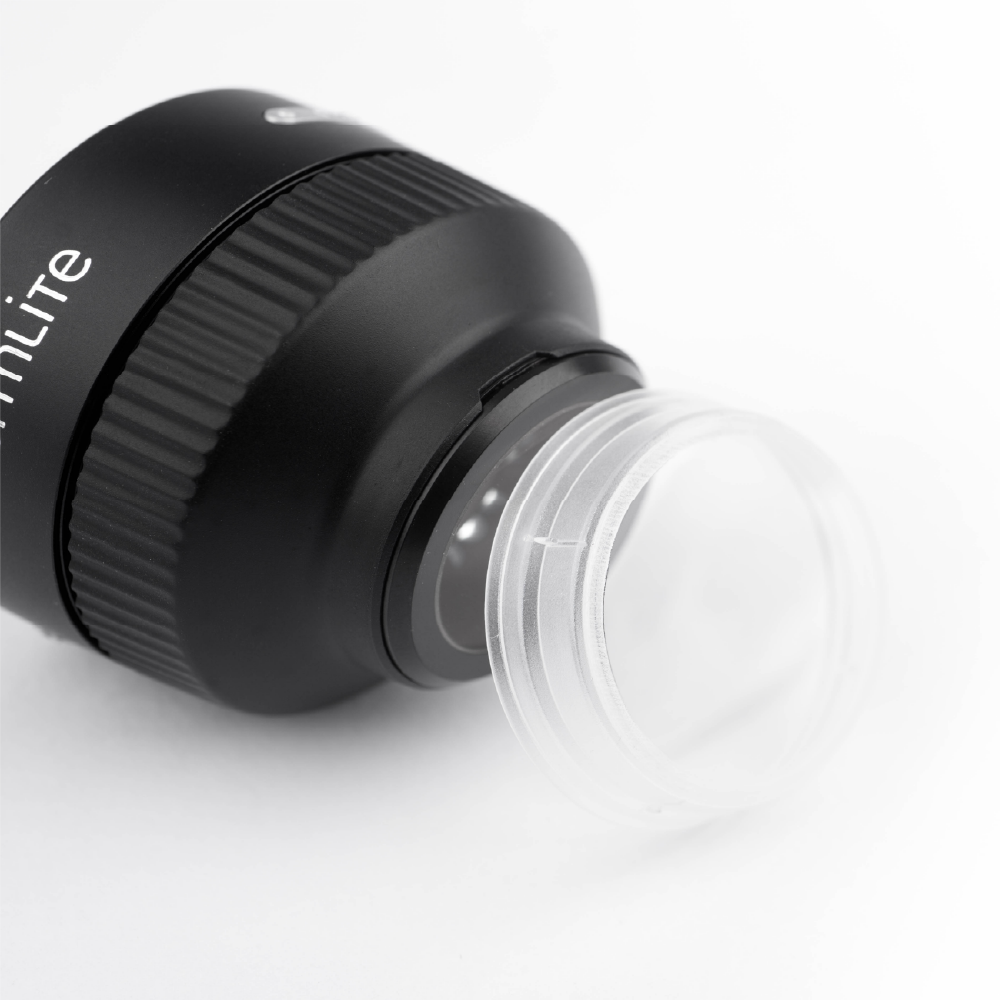 DermLite Foto X with IceCap dermatoscope.