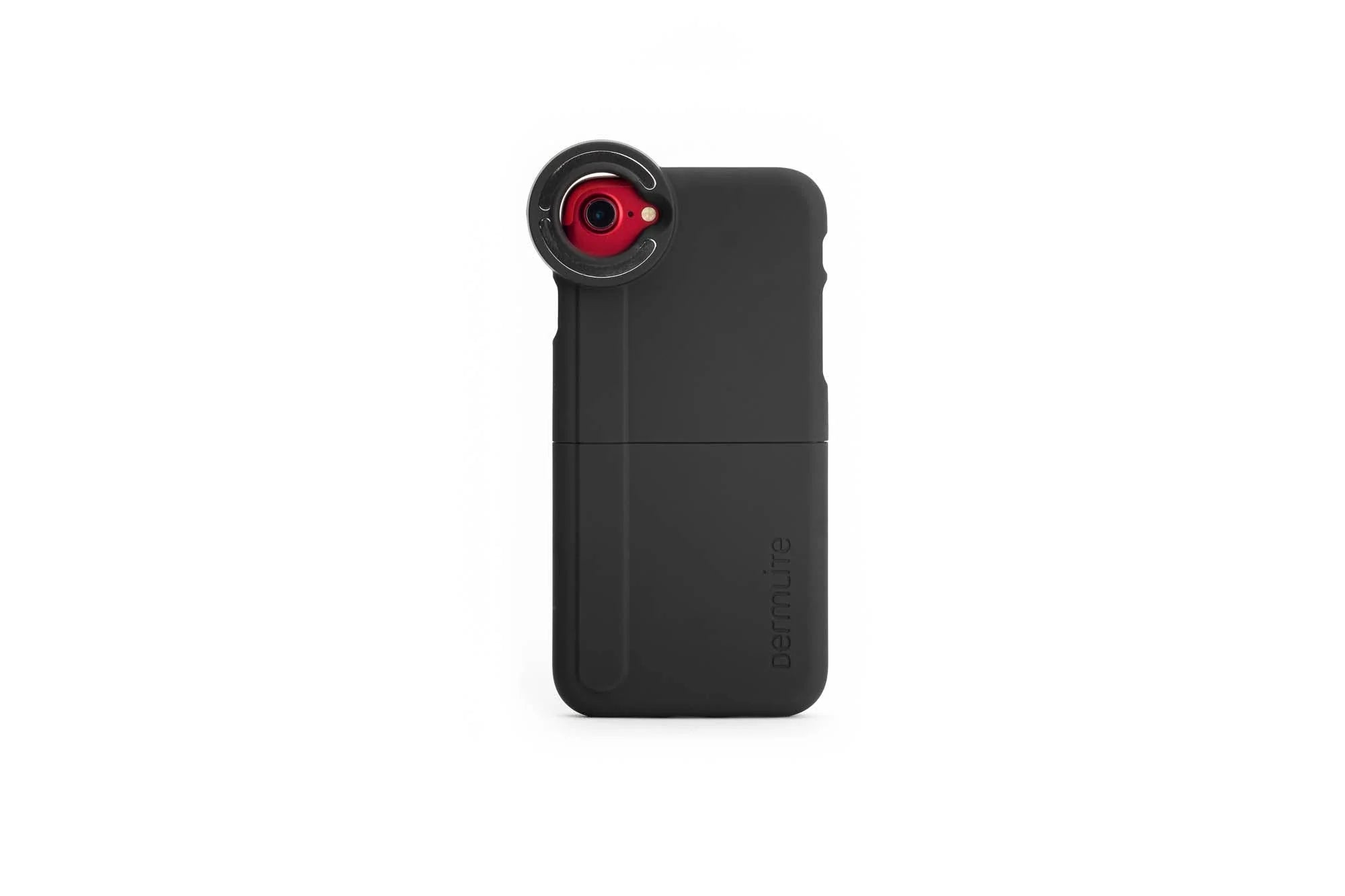 DermLite connection kit on an iPod Touch