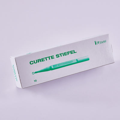 A box of Stiefel curettes