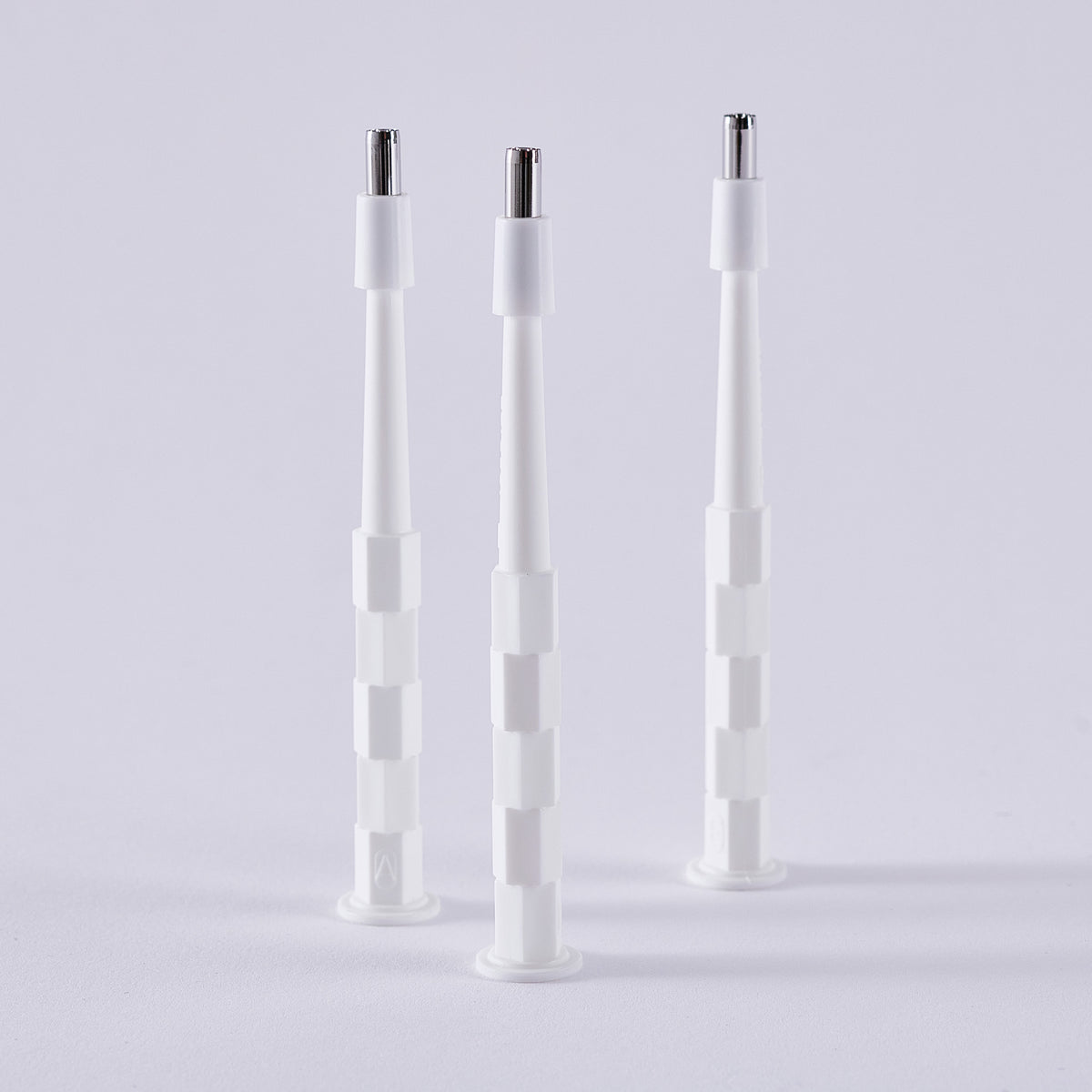 3 Stiefel biopsy punches standing upright