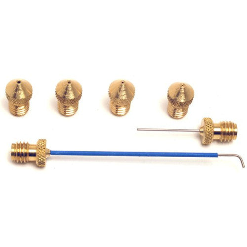 Set of Tips A–D & Bent Spray