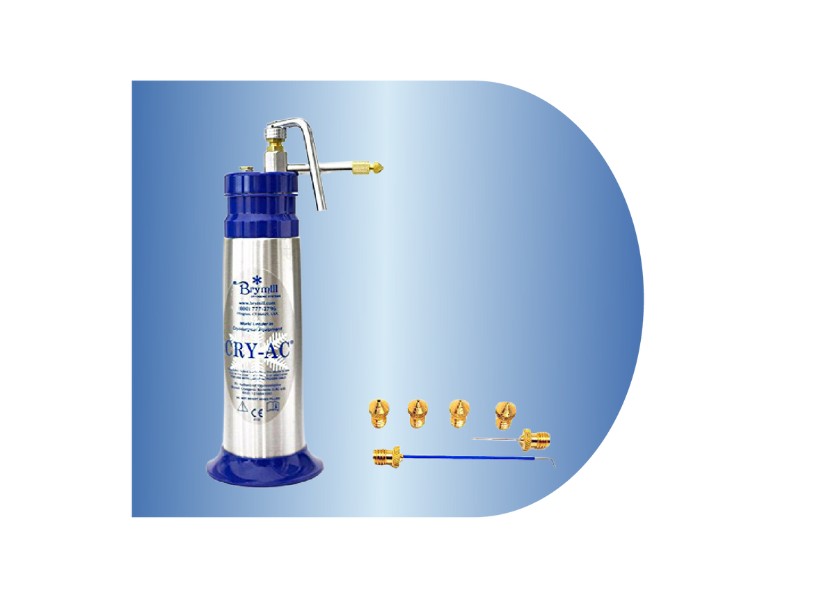 Cry-Ac with spray tips