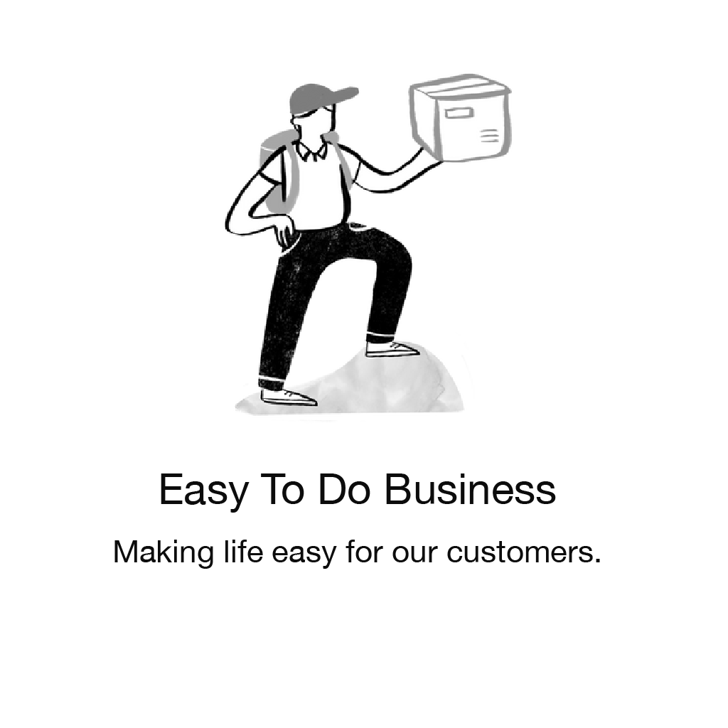 Easy to do business