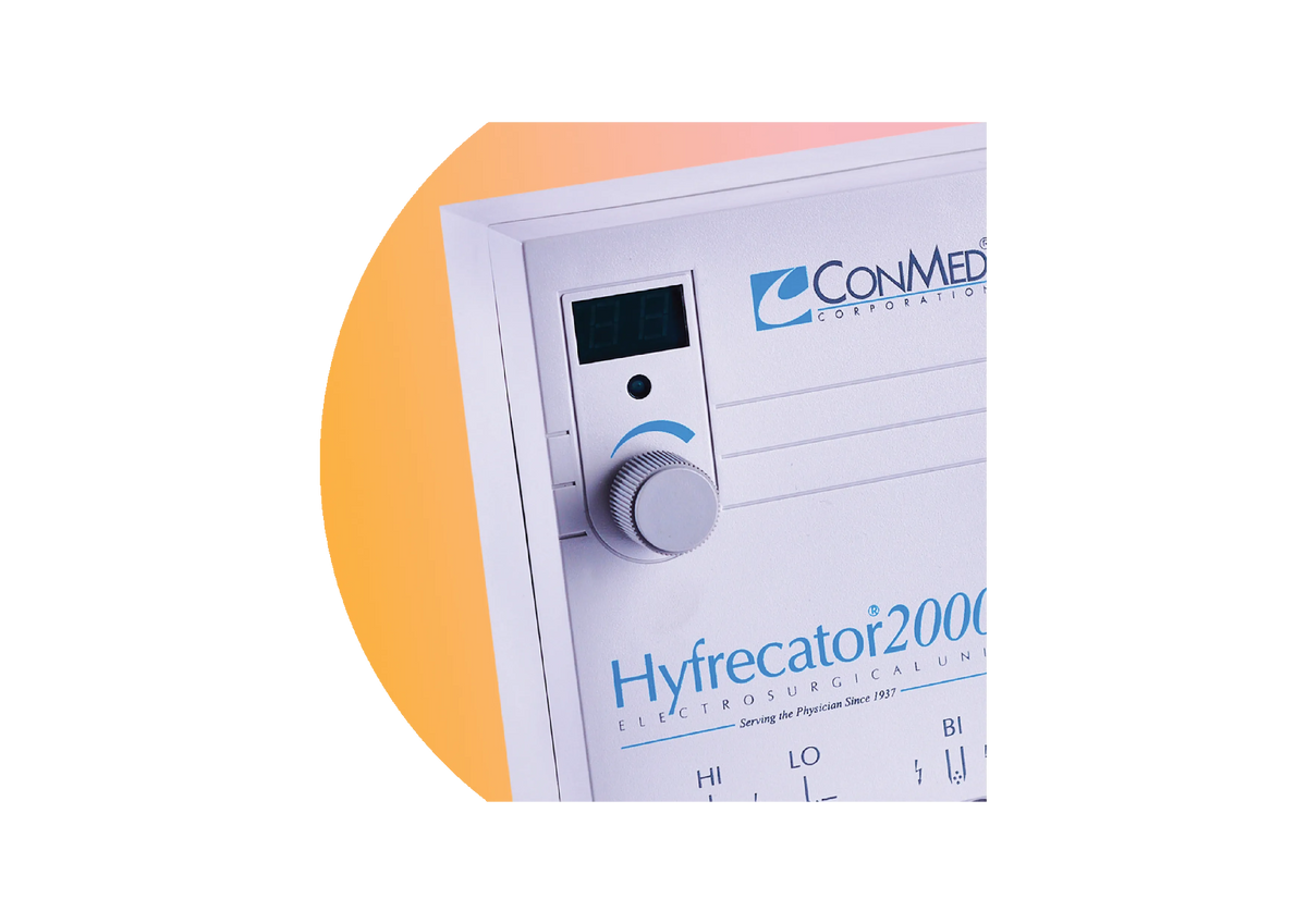 Hyfrecator 2000 close up