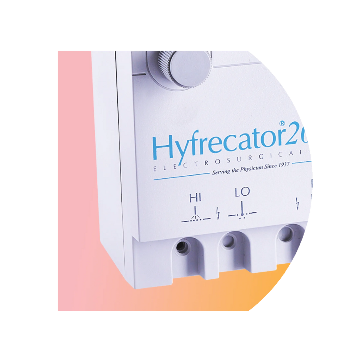 Hyfrecator 2000 close up