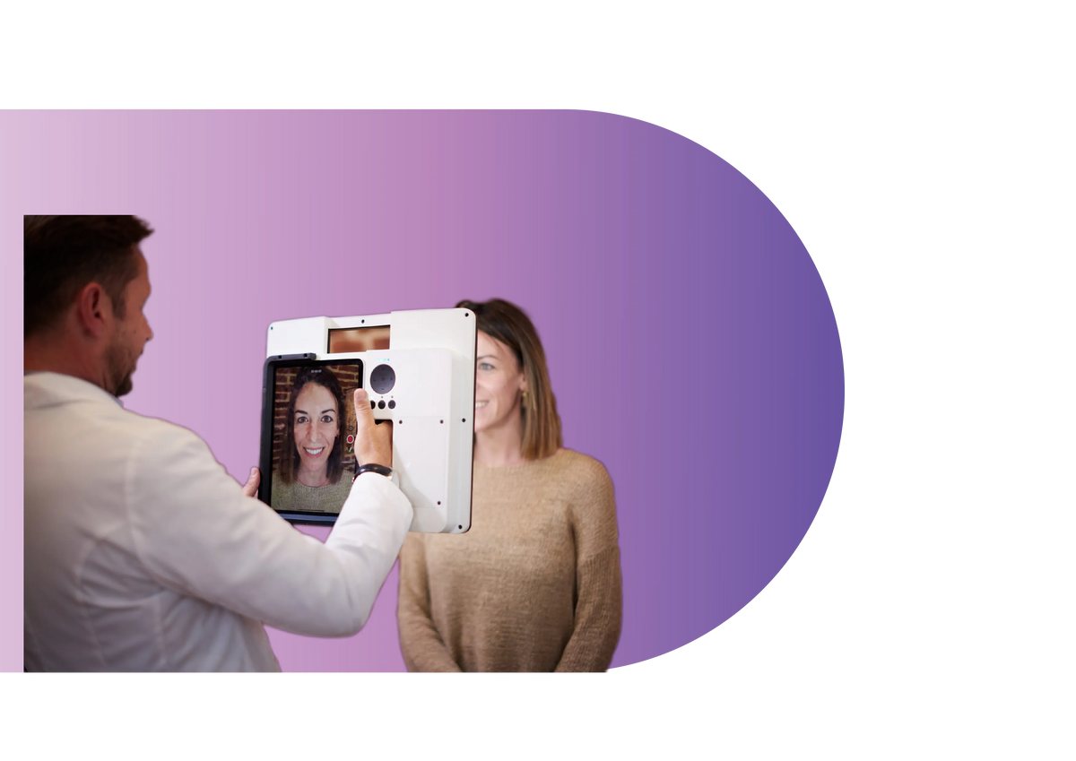 FotoFinder Meesma viewing patient