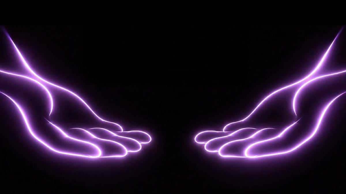 Load video: Purple hands