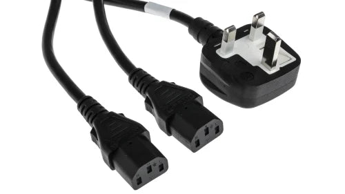 Close up of hospital grade power cable