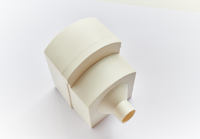 Front view of filter for the Acu-Evac