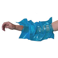 The Seal-Tight PICC/dressing cover protector modelled on arm