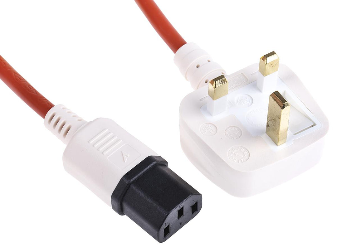 Close up of hospital grade power cable